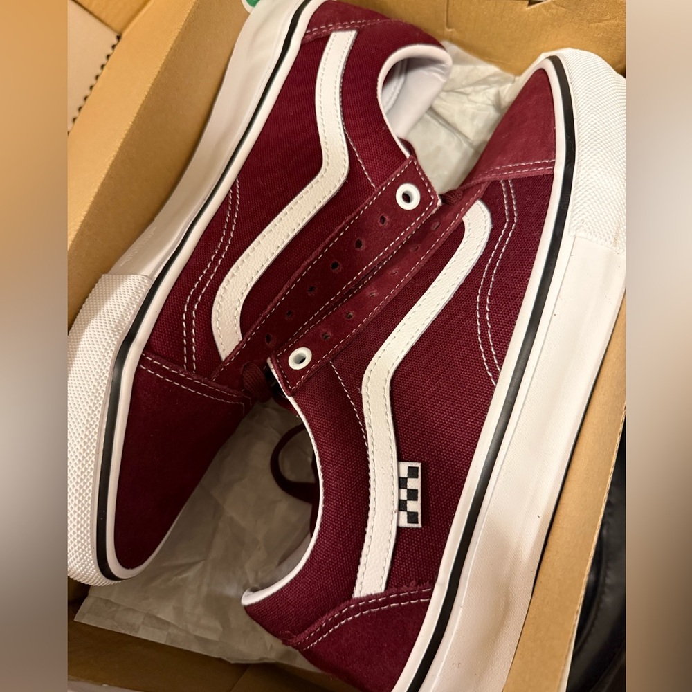 Vans Skate Old Skool - Port Red NEW